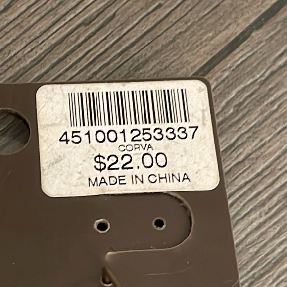 Chico’s Corva Earrings Reddish Orange Wooden & Acrylic Dangle Earrings - Picture 5 of 11